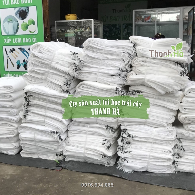 Cty Thanh Hà là nhà sản xuất túi vải bao chuối lớn nhất miền Bắc