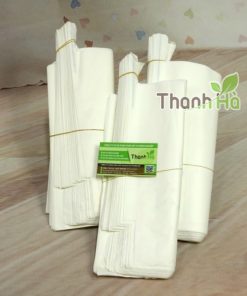 Túi bao trái bưởi giấy sáp trắng thương hiệu Thanh Hà kích thước 30x35cm