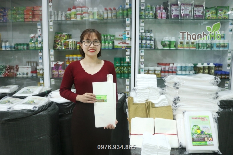 Công ty Thanh Hà chuyên cung cấp túi vải và túi giấy bao trái chất lượng cao