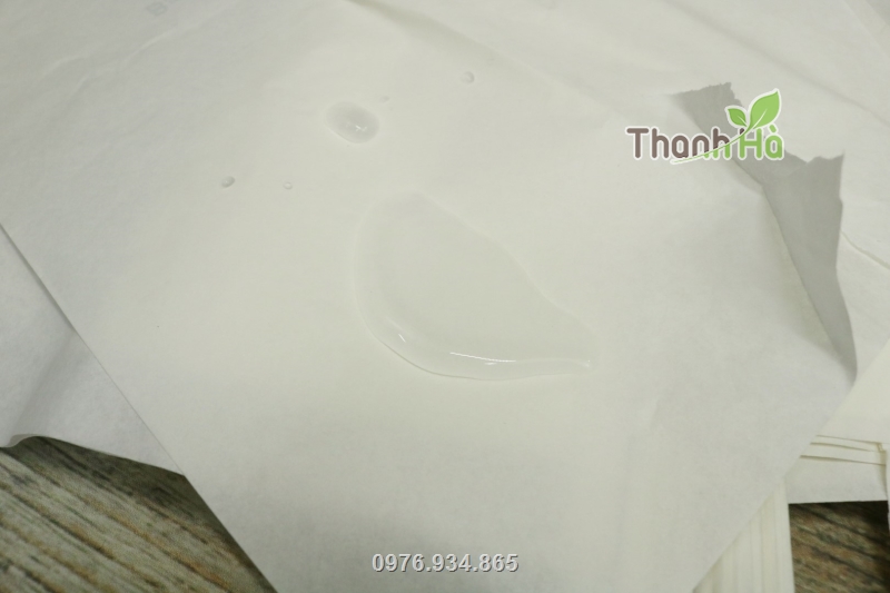 Túi chất liệu giấy sáp trắng, chống thấm nước, độ bền cao