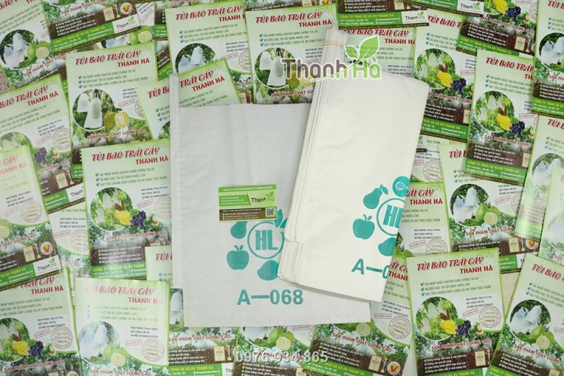 Túi giấy đựng hoa quả Đài Loan kích thước 22x34cm, đóng gói 100 túi/ bịch
